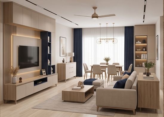 Full house furniture for 2 BHK, 3 BHK, 4 BHK in Bopal Ahmedabad